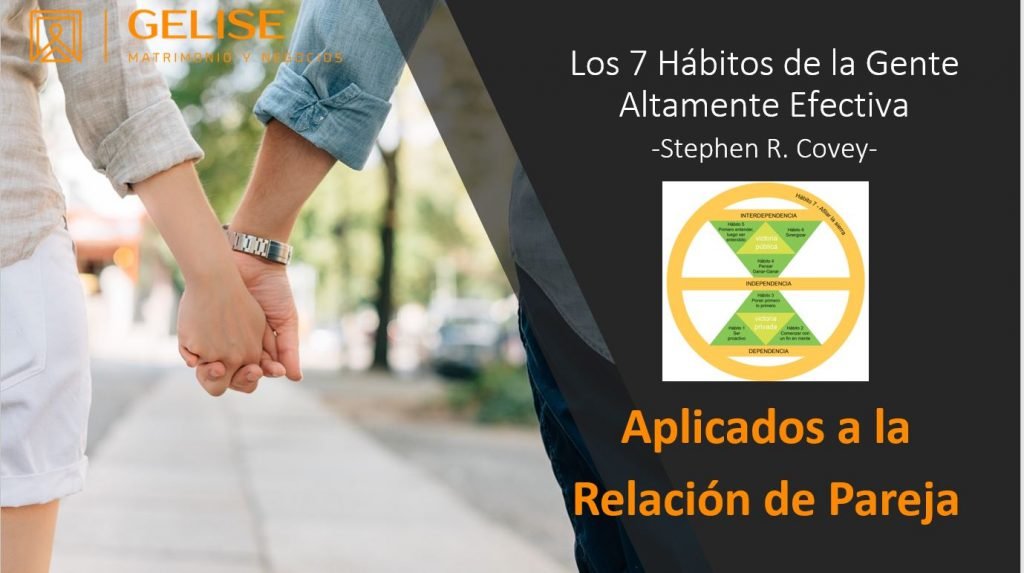 Los 7 Hábitos de la Gente Altamente Efectiva aplicados a la Vida de Pareja