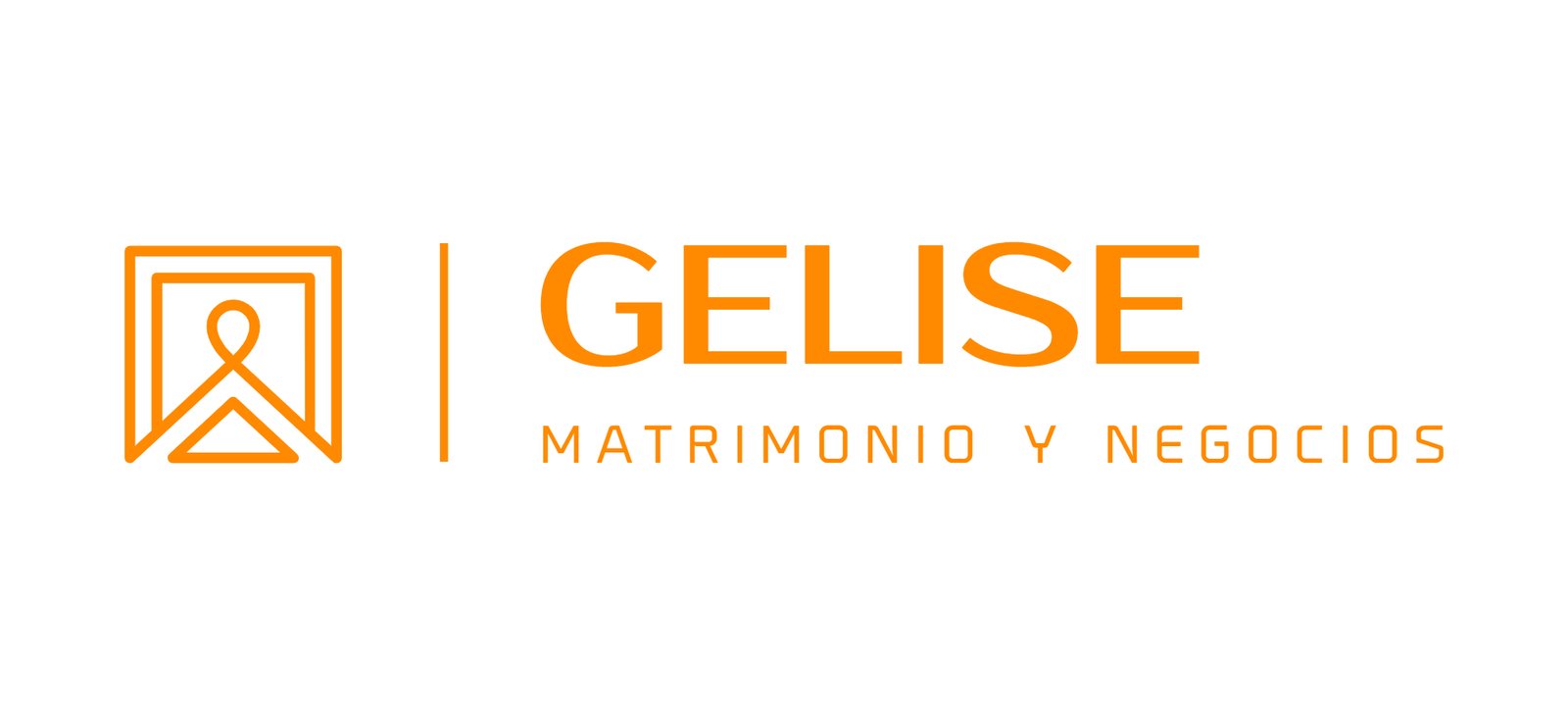 Logo Gelise - Horizontal Blanco