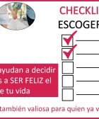 checklist para que escojas pareja